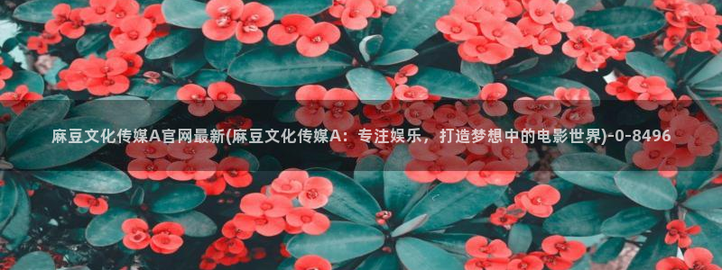麻豆下载高清：麻豆文化传媒A官网最新(麻豆文化传媒A