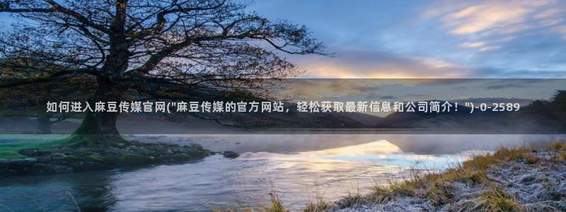 麻豆视频 推荐专区：如何进入麻豆传媒官网(\