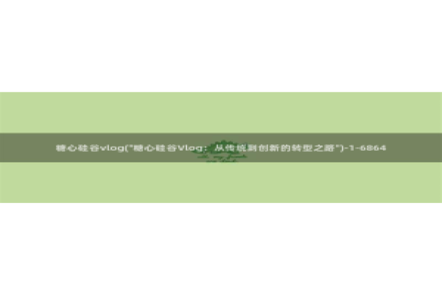糖心vlog花季传媒：糖心硅谷vlog(\